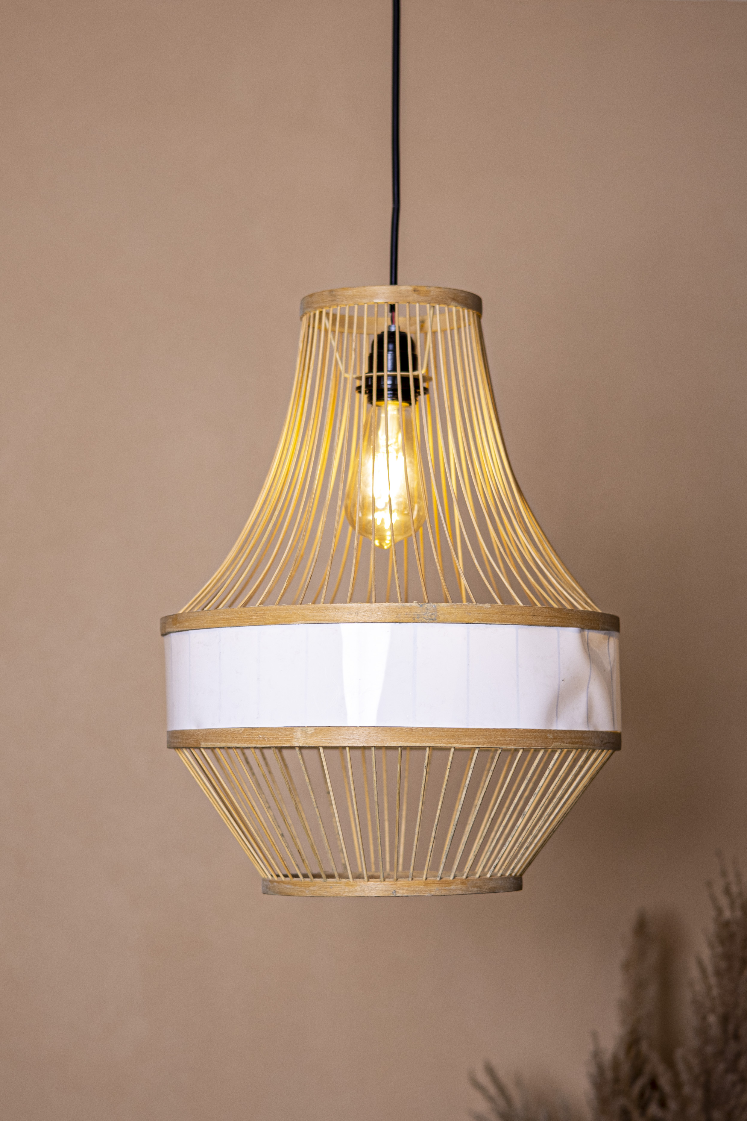 Bamboo Light | Chandelier Lamp | Hanging light