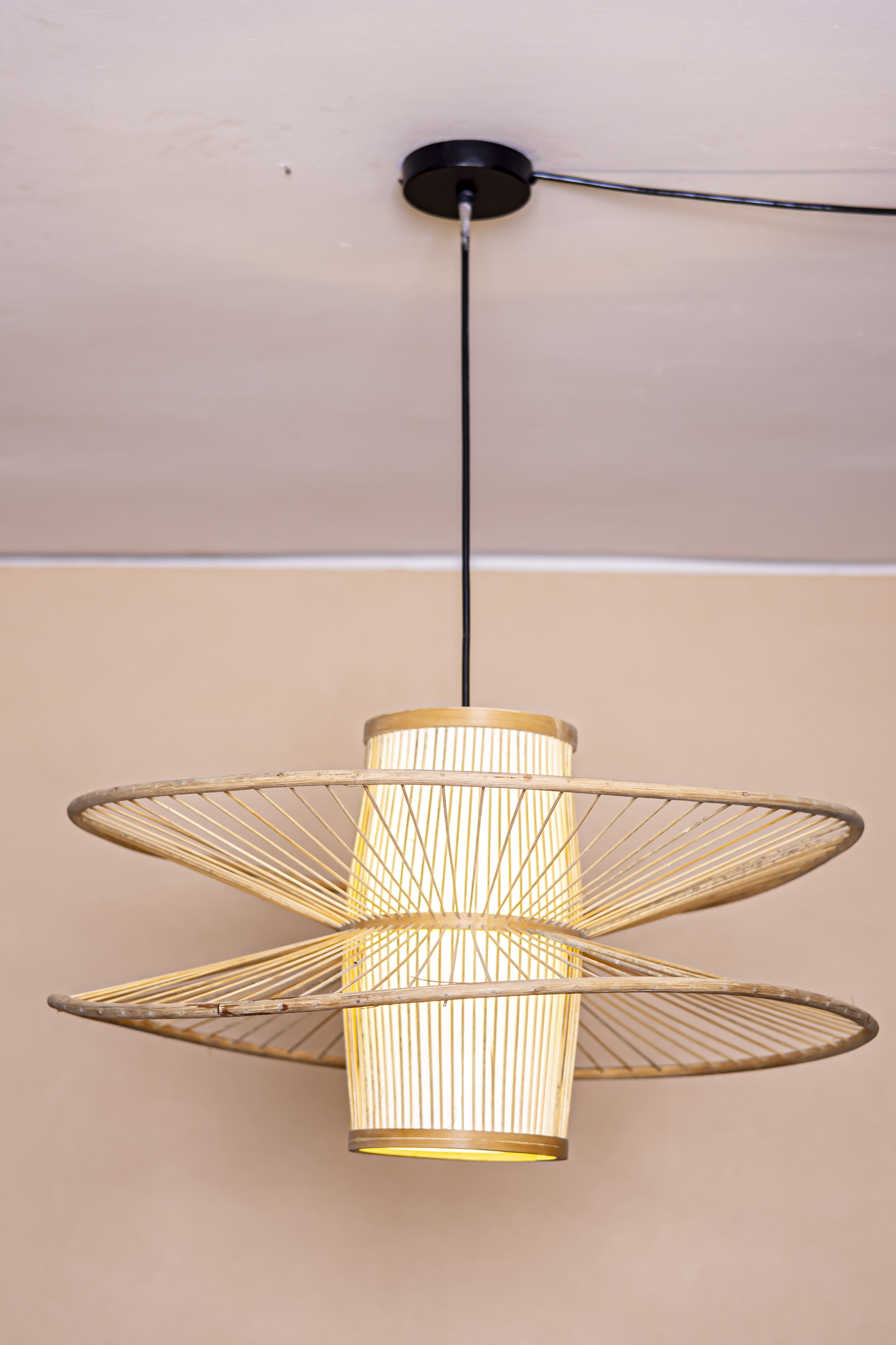 Bamboo Light | Chandelier Lamp | Hanging light