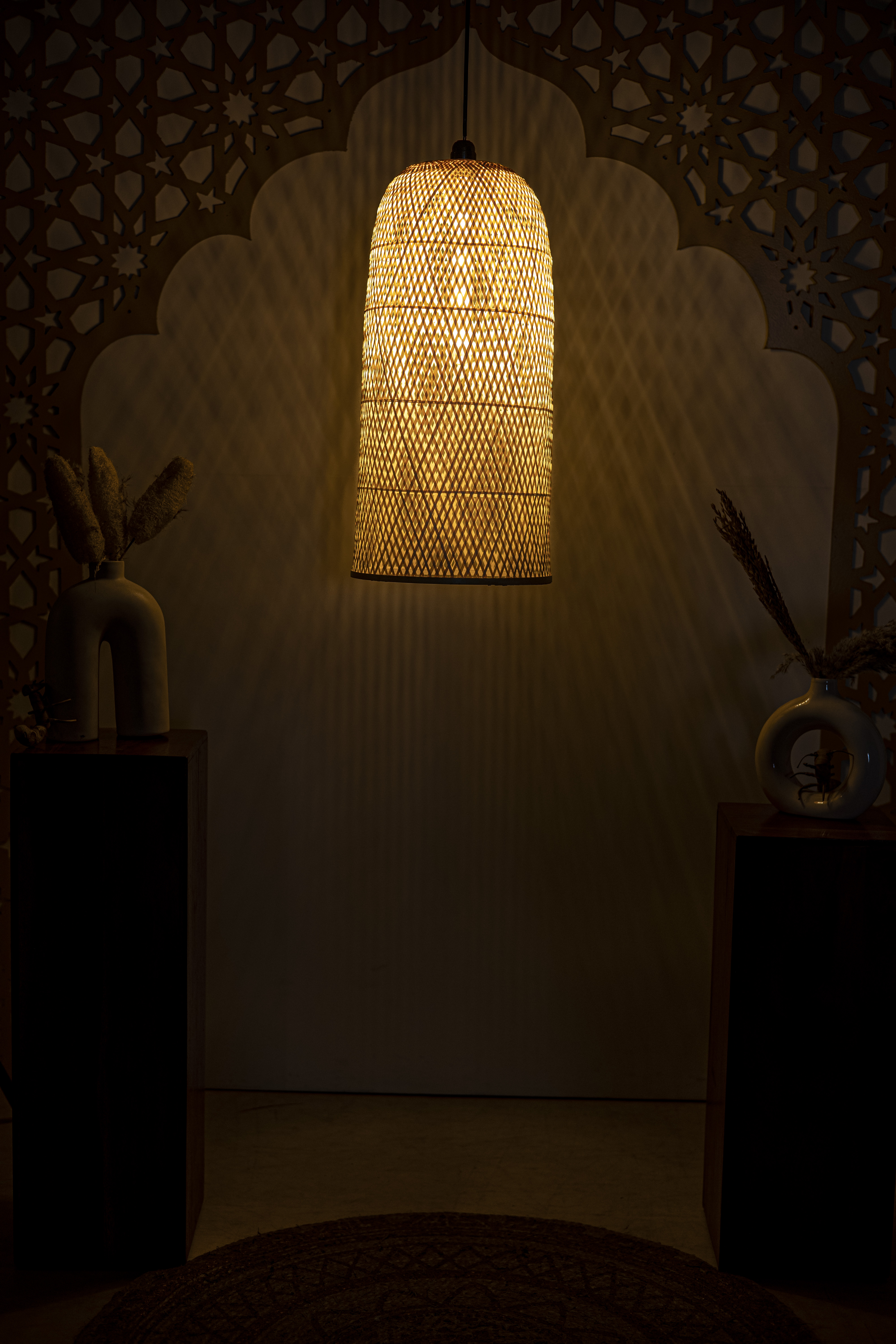 Bamboo Light | Chandelier Lamp | Hanging light