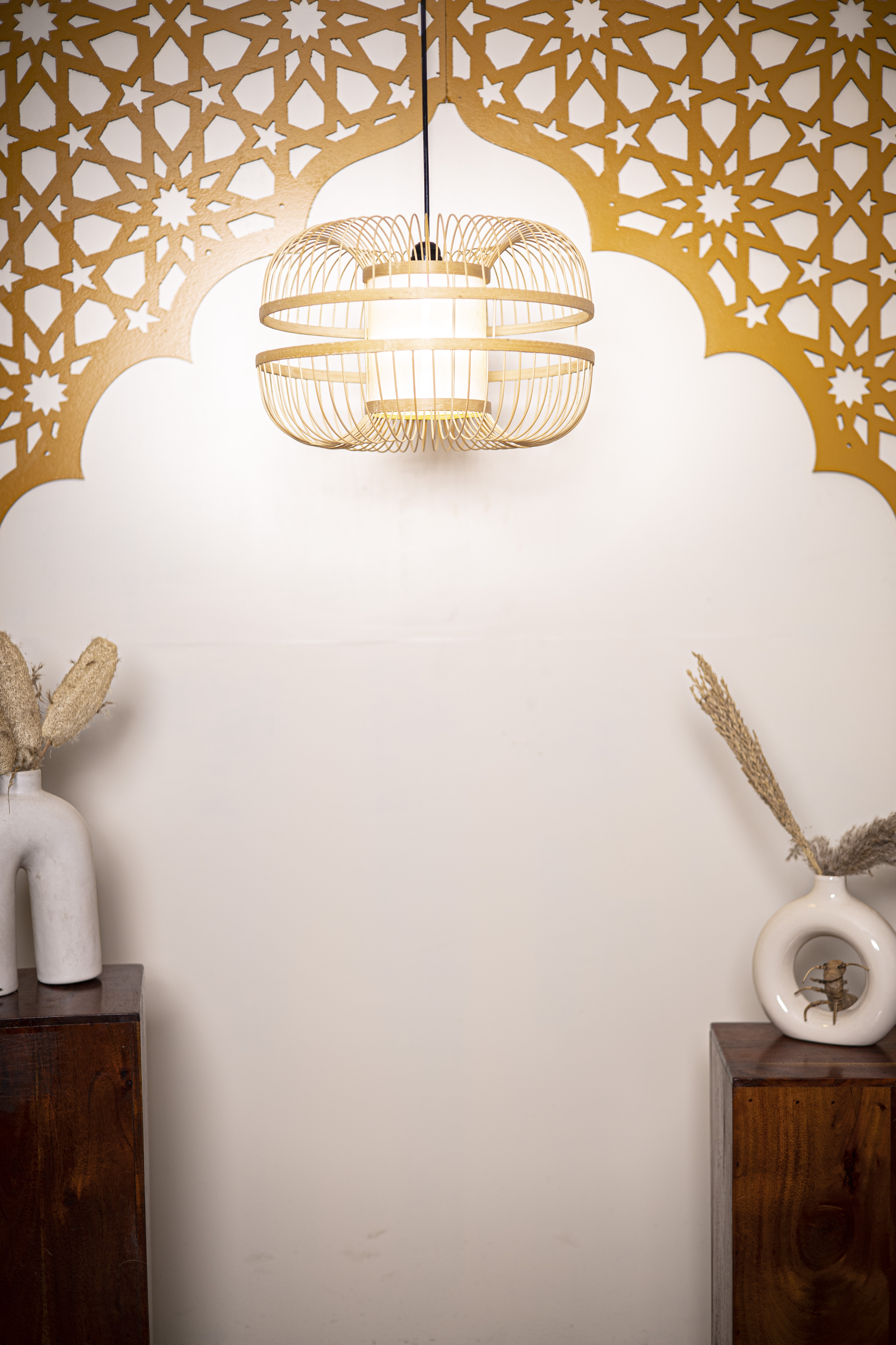 Bamboo Light | Chandelier Lamp | Hanging light