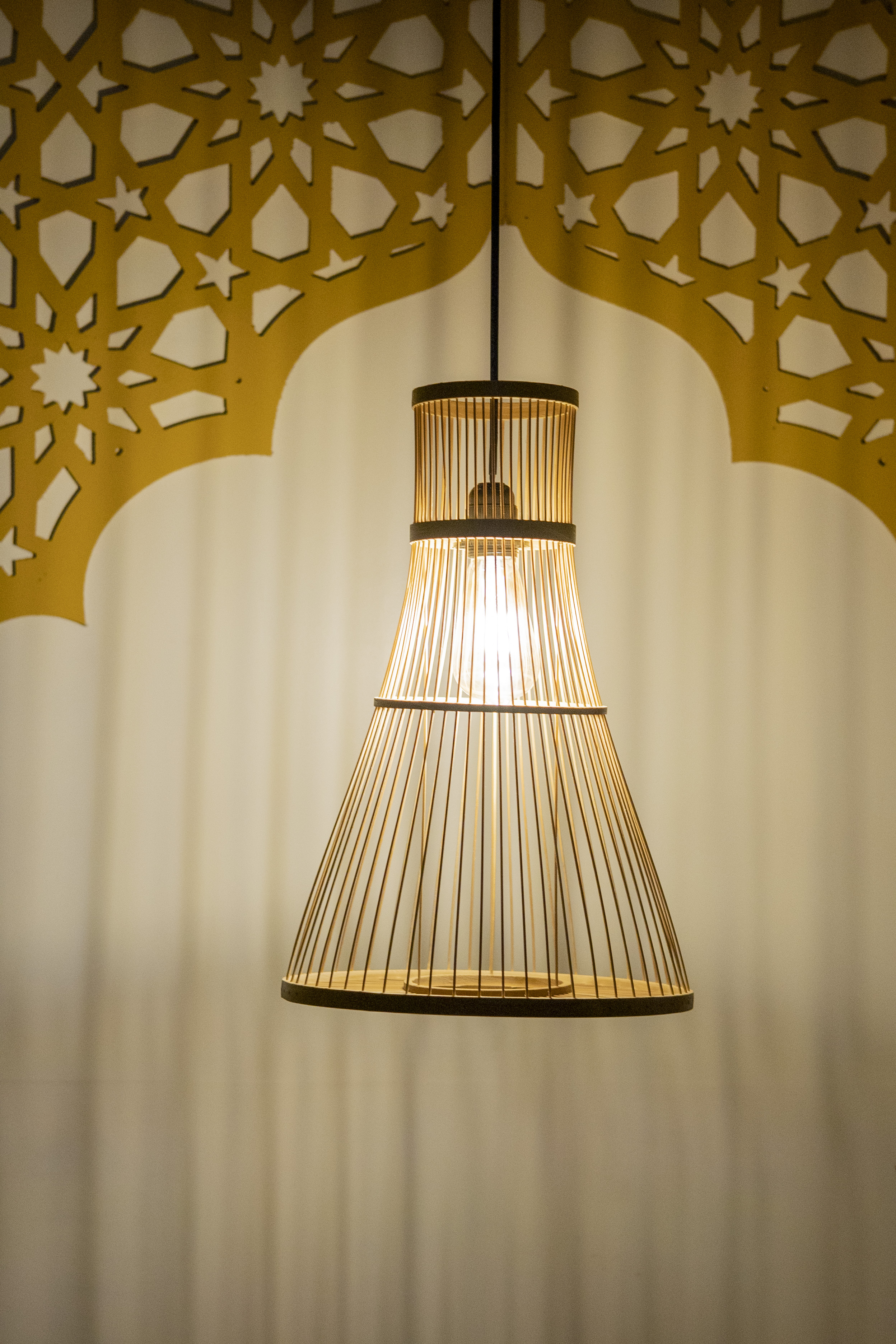 Bamboo Light | Chandelier Lamp | Hanging light
