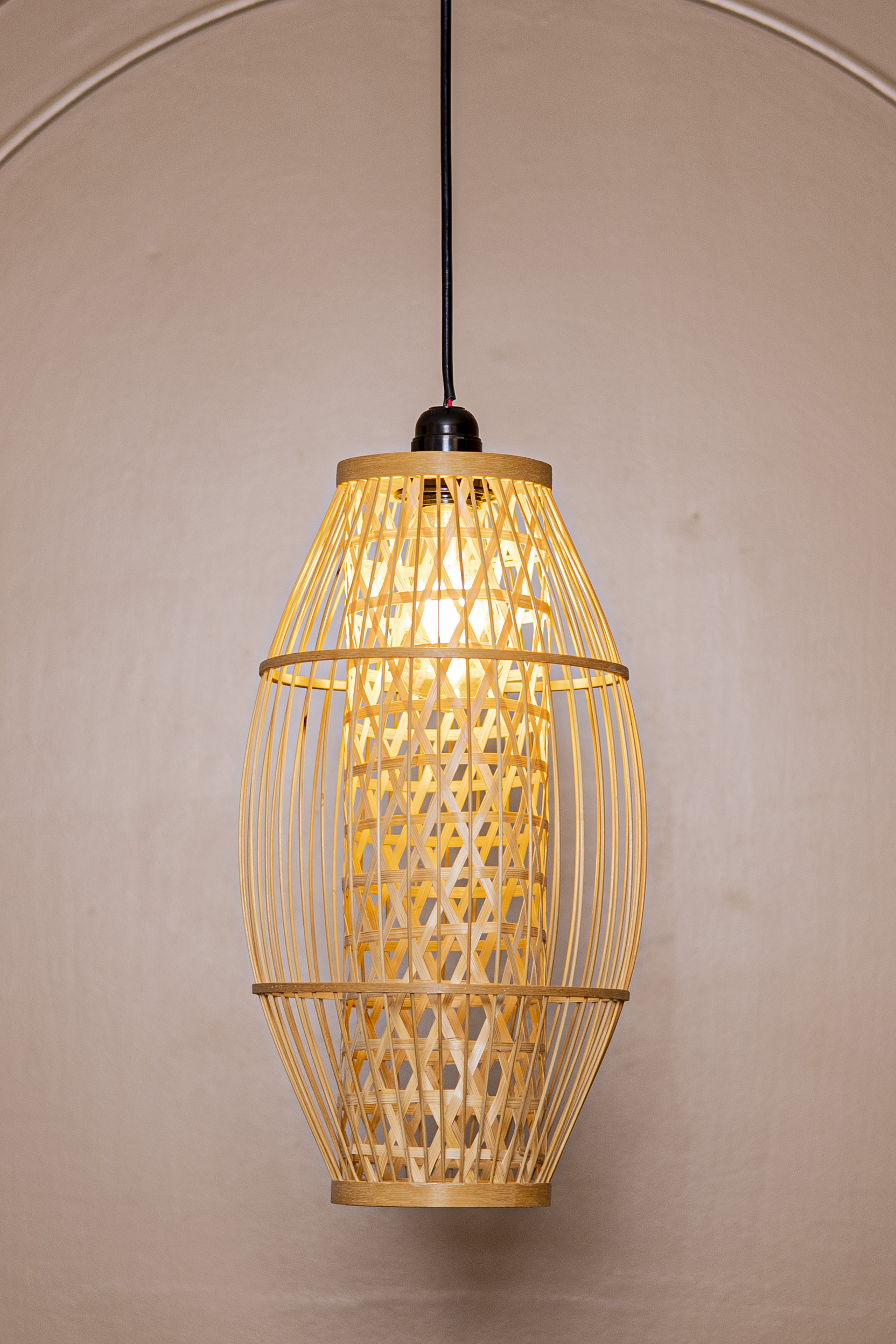 Bamboo Light |  Chandelier Lamp | Hanging light